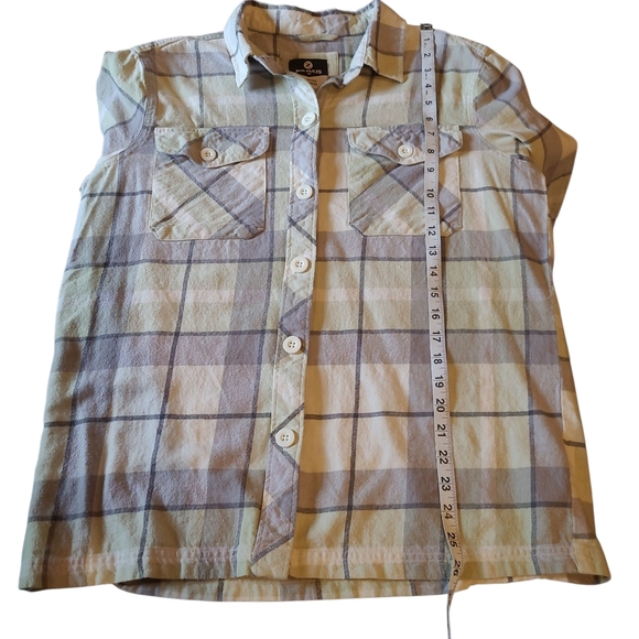 Women's Dravus Plaid 100% Cotton Flannel Medium From Zumiez - Picture 12 of 13